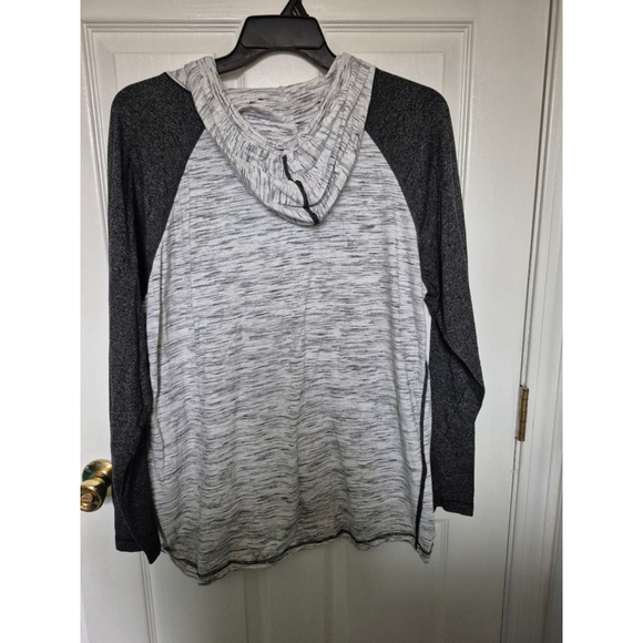 Men's Airwalk Grey & Black Heathered Hoodie XL - Picture 4 of 4